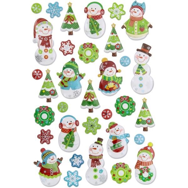 PEGATINAS NAVIDAD CON RELIEVE METALIZADAS MUÑECOS DE NIEVE GRAFOPLAS 68070513 | 8413623807925 | Librería Castillón - Comprar libros online Aragón, Barbastro