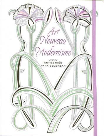 Art Nouveau-Modernismo : Libro antiestrés para colorear | 9788416279487 | Varios autores | Librería Castillón - Comprar libros online Aragón, Barbastro