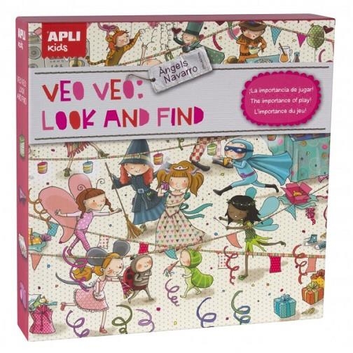 APLI KIDS 14840 JUEGO VEO VEO : LOOK AND FIND - ÀNGELS NAVARRO | 8410782148401 | NAVARRO, ÀNGELS | Librería Castillón - Comprar libros online Aragón, Barbastro