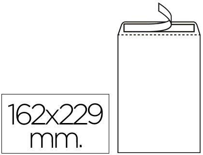 CAJA 500 SOBRES BOLSA LIDERPAPEL 16 BLANCO C5 162X229MM TIRA SILICONA 33309 | 8423473333093 | Librería Castillón - Comprar libros online Aragón, Barbastro