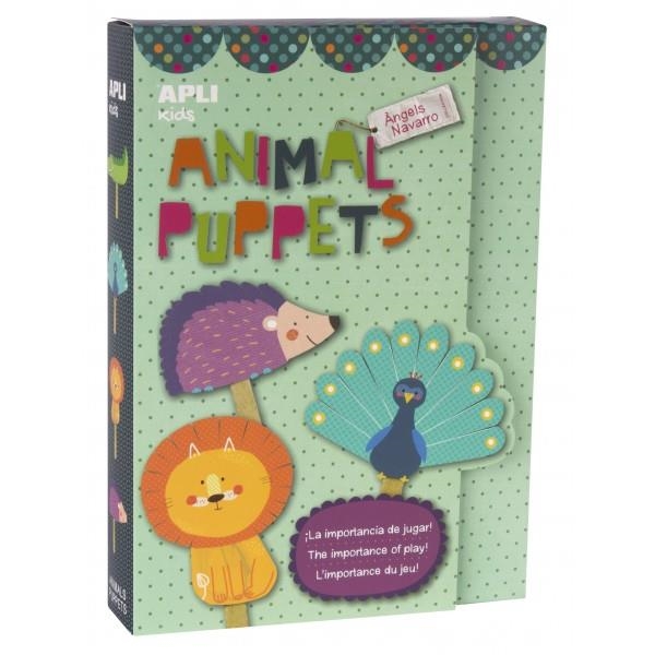 APLI KIDS 14836 ANIMAL PUPPETS - ÁNGELS NAVARRO | 8410782148364 | Navarro, Àngels | Librería Castillón - Comprar libros online Aragón, Barbastro