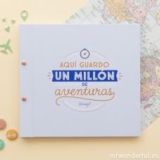 ALBUM AQUI GUARDO UN MILLÓN DE AVENTURAS | 8435460706391 | MR WONDERFUL | Librería Castillón - Comprar libros online Aragón, Barbastro