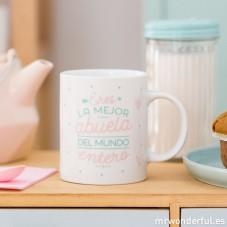 TAZA ERES LA MEJOR ABUELA DEL MUNDO ENTERO | 8435460707961 | MR WONDERFUL | Librería Castillón - Comprar libros online Aragón, Barbastro