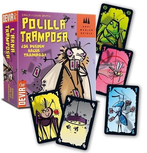 POLILLA TRAMPOSA JUEGO CARTAS | 8436017221138 | Librería Castillón - Comprar libros online Aragón, Barbastro