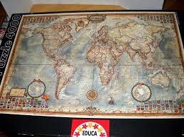 PUZZLE MAPA POLÍTICO MUNDO 4000 PZAS  | 8412668148277 | Librería Castillón - Comprar libros online Aragón, Barbastro