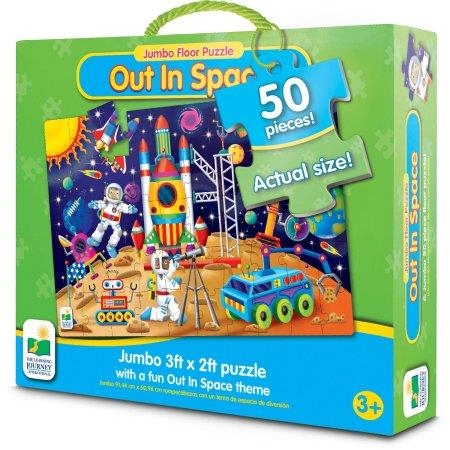 PUZZLE SUELO JUMBO ESPACIO 50 PIEZAS | 657092438251 | Librería Castillón - Comprar libros online Aragón, Barbastro