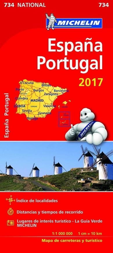 Mapa National España - Portugal - MICHELIN ED.2017 | 9782067218932 | MICHELIN | Librería Castillón - Comprar libros online Aragón, Barbastro