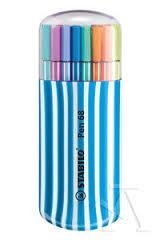 ROTULADOR STABILO ACUARELABLE PEN 68 MINI ESTUCHE DE 20 COLORES SURTIDOS 1mm | 4006381458139 | Librería Castillón - Comprar libros online Aragón, Barbastro