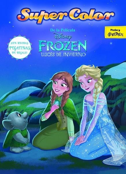 Frozen : Luces de invierno : Supercolor | 9788499518824 | Disney | Librería Castillón - Comprar libros online Aragón, Barbastro