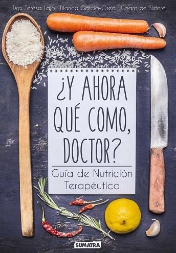 Y AHORA QUÉ COMO, DOCTOR? | 9788416336081 | LAJO, TERESA; GARCÍA-OREA, BLANCA; SISTERÉ, CHARO DE | Librería Castillón - Comprar libros online Aragón, Barbastro