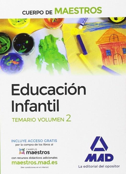 Cuerpo de maestros educación infantil. temario vol 2 | 9788414201169 | AA.VV. | Librería Castillón - Comprar libros online Aragón, Barbastro