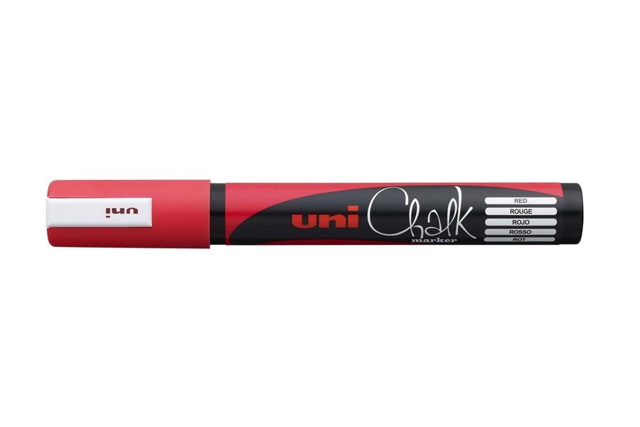 UNIBALL CHALK PWE-5M ROJO ROTULADOR TIZA | 4902778140062 | Librería Castillón - Comprar libros online Aragón, Barbastro