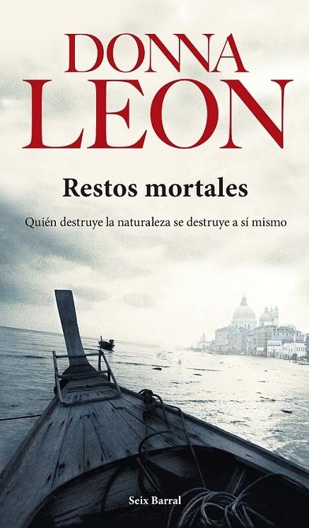 Restos mortales | 9788432232213 | Donna Leon | Librería Castillón - Comprar libros online Aragón, Barbastro