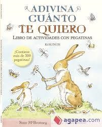 Adivina cuánto te quiero libro de actividades con pegatinas | 9788416126682 | McBratney, Sam | Librería Castillón - Comprar libros online Aragón, Barbastro