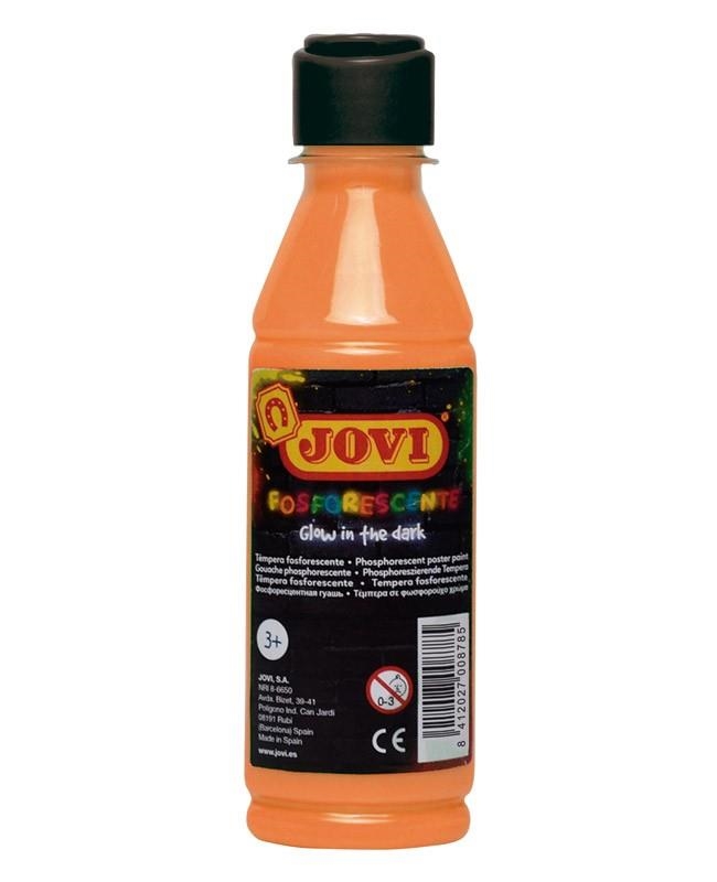 TEMPERA FOSFORESCENTE JOVI 250 ML NARANJA 51906 | 8412027025539 | Librería Castillón - Comprar libros online Aragón, Barbastro