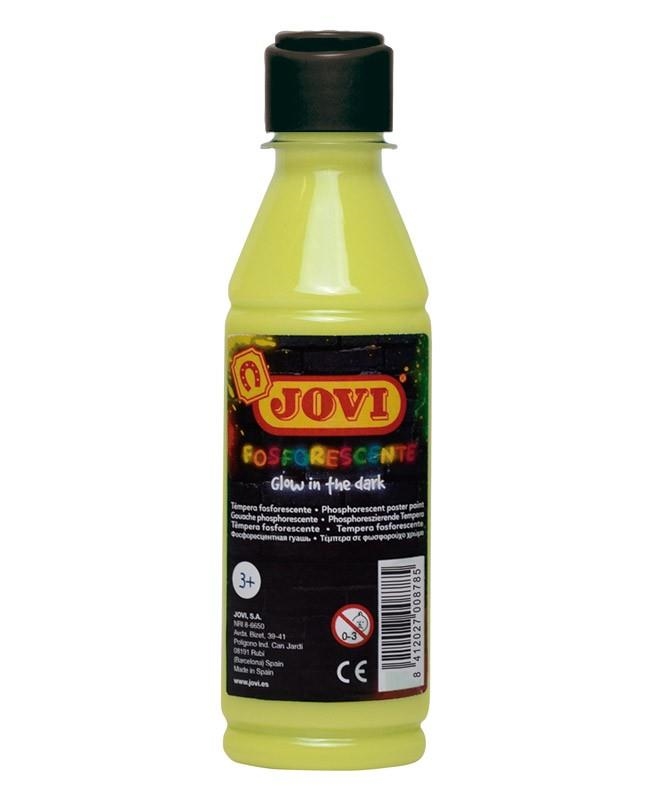 TEMPERA FOSFORESCENTE JOVI 250 ML AMARILLA 51902 | 8412027025522 | Librería Castillón - Comprar libros online Aragón, Barbastro