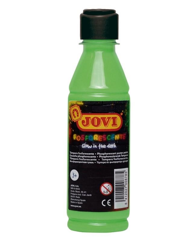 TEMPERA FOSFORESCENTE JOVI 250 ML VERDE 51917 | 8412027025553 | Librería Castillón - Comprar libros online Aragón, Barbastro