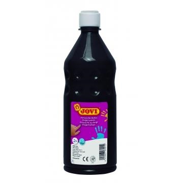 PINTURA DEDOS JOVI BOTELLA 750 ML NEGRO | 8412027030236 | Librería Castillón - Comprar libros online Aragón, Barbastro