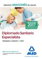 DIPLOMADO SANITARIO ESPECIALISTA DEL SERVICIO ARAGONÉS DE SALUD. TEMARIO COMÚN Y TEST ED.2017 | 9788414205211 | NO DISPONIBLE | Librería Castillón - Comprar libros online Aragón, Barbastro