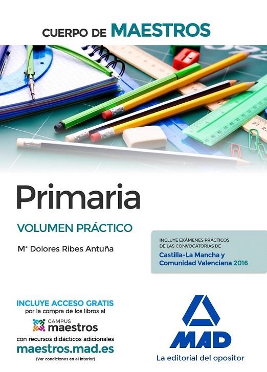 Cuerpo de maestros primaria. Volumen práctico | 9788414202135 | AA.VV. | Librería Castillón - Comprar libros online Aragón, Barbastro