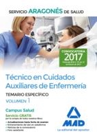 TÉCNICO EN CUIDADOS AUXILIARES DE ENFERMERÍA DEL SERVICIO ARAGONÉS DE SALUD. TEMARIO ESPECÍFICO 1 | 9788414205280 | Librería Castillón - Comprar libros online Aragón, Barbastro