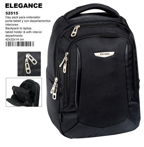 MOCHILA PORTA ORDENADOR PORTATIL ELEGANCE BUSSINES NEGRO 52515 | 8414778525153 | Librería Castillón - Comprar libros online Aragón, Barbastro