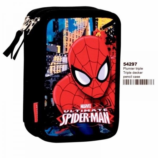 PLUMIER TRIPLE  SPIDERMAN TOWN 54297 | 8414778542976 | Librería Castillón - Comprar libros online Aragón, Barbastro