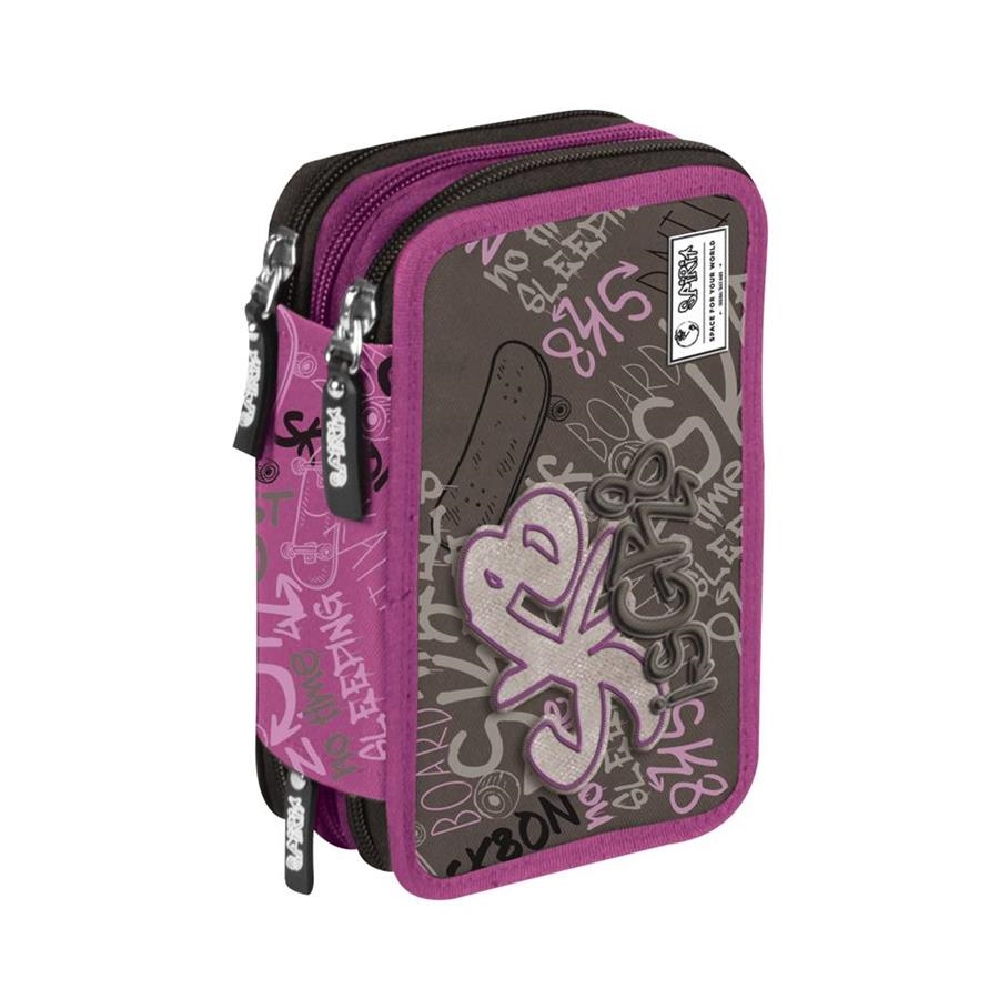 PLUMIER 3 CREMALLERAS SPIRIT SKATE CHICA 183752 | 8436554279982 | Librería Castillón - Comprar libros online Aragón, Barbastro