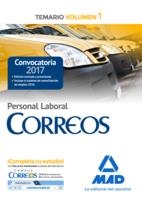 CORREOS Y TELÉGRAFOS PERSONAL LABORAL TEMARIO 1 ED.2017 | 9788414205396 | Librería Castillón - Comprar libros online Aragón, Barbastro