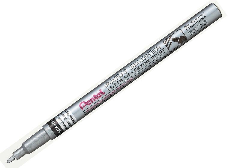 ROTULADOR MARCADOR PENTEL MSP10 PLATA PUNTA FINA 0.7MM | 884851016874 | Librería Castillón - Comprar libros online Aragón, Barbastro