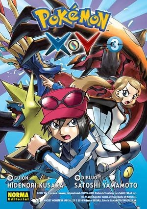 POKÉMON XY 3 | 9788467925074 | Kusaka, Hidenori / Yamamoto, Satoshi | Librería Castillón - Comprar libros online Aragón, Barbastro