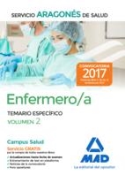 ENFERMERO/A DEL SERVICIO ARAGONÉS DE SALUD. TEMARIO ESPECÍFICO VOL 2 ED 2017 | 9788414206287 | VV.AA. | Librería Castillón - Comprar libros online Aragón, Barbastro