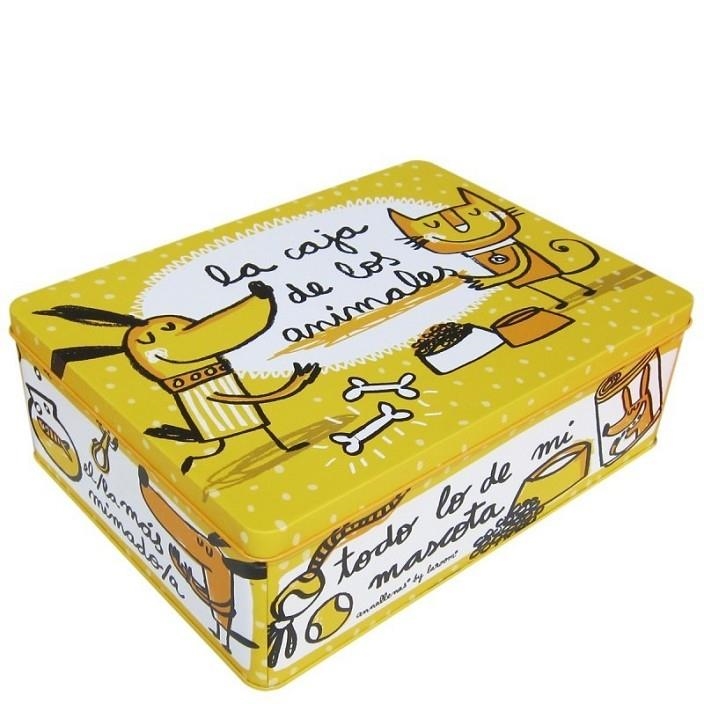 CAJA METÁLICA ANNA LLENAS LA CAJA DE LOS ANIMALES | 8431010125766 | LLENAS, ANNA | Librería Castillón - Comprar libros online Aragón, Barbastro