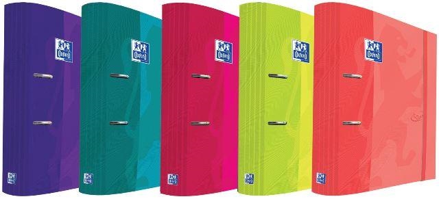 CARPETA ANILLAS ARCHIVADOR 2A 80MM A4+ OXFORD SOFT TOUCH TE COLORES SURTIDOS 400091219 | 8412771020194 | Librería Castillón - Comprar libros online Aragón, Barbastro