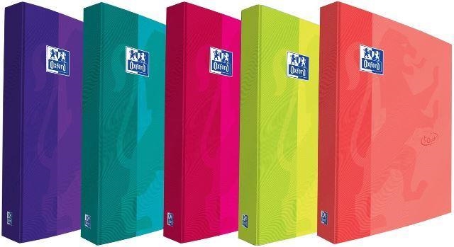 CARPETA ANILLAS 4A 25MM A4 OXFORD SOFT TOUCH TE COLORES SURTIDOS 400091270 | 8412771020200 | Librería Castillón - Comprar libros online Aragón, Barbastro