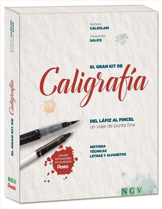 El gran kit de caligrafía | 9783869417950 | VV.AA. | Librería Castillón - Comprar libros online Aragón, Barbastro