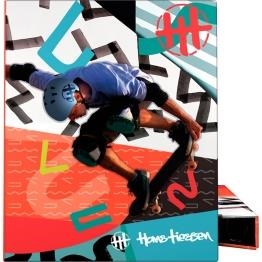 CARPETA 4 ANILLAS 40 mm FORRADA A4 HANS 2017 SKATE 88171917 | 8413623851577 | Librería Castillón - Comprar libros online Aragón, Barbastro