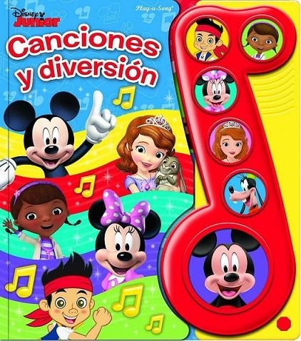 Canciones y diversión : La nota musical disney junior lmn 6b | 9781503716285 | Disney | Librería Castillón - Comprar libros online Aragón, Barbastro