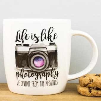 TAZA BUONGIORNO LIFE IS LIKE PHOTO  MUG00669 | 8056304484833 | Librería Castillón - Comprar libros online Aragón, Barbastro