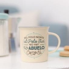 TAZA DEL POLO NORTE AL POLO SUR ABUELO - MR WONDERFUL | 8435460711258 | MR WONDERFUL | Librería Castillón - Comprar libros online Aragón, Barbastro