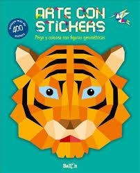 Arte con stickers - Tigre | 9789463078108 | Ballon | Librería Castillón - Comprar libros online Aragón, Barbastro