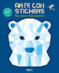 Arte con stickers - Oso polar | 9789463078085 | Ballon | Librería Castillón - Comprar libros online Aragón, Barbastro