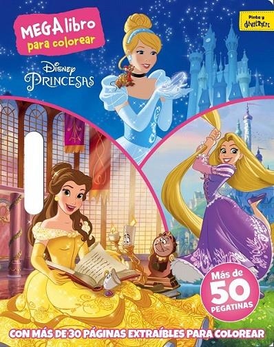 Princesas. Megalibro para colorear | 9788499518572 | Disney | Librería Castillón - Comprar libros online Aragón, Barbastro