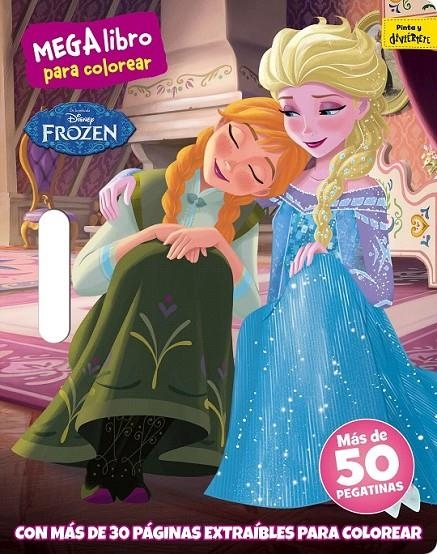 Frozen. Megalibro para colorear | 9788499518565 | Disney | Librería Castillón - Comprar libros online Aragón, Barbastro