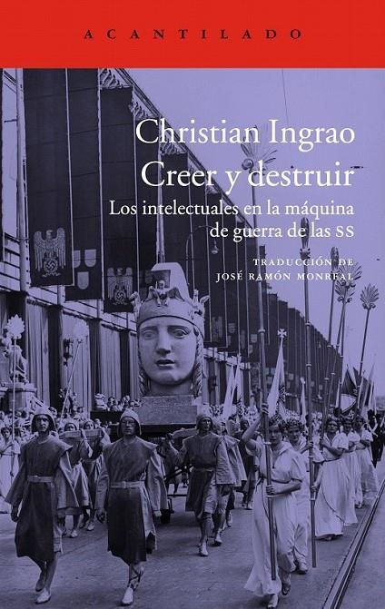 Creer y destruir | 9788416748488 | Ingrao, Christian | Librería Castillón - Comprar libros online Aragón, Barbastro