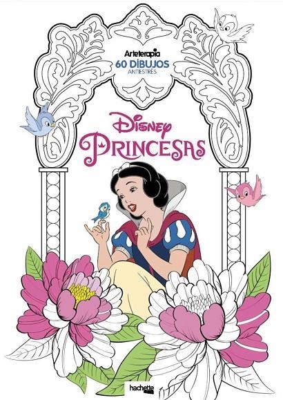 Arteterapia. Princesas Disney | 9788416857265 | Hachette Heroes | Librería Castillón - Comprar libros online Aragón, Barbastro