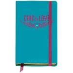 CUADERNO MIQUELRIUS LOGBOOK AZUL CHIC & LOVE 90x140 10008 | 8422593501047 | Librería Castillón - Comprar libros online Aragón, Barbastro