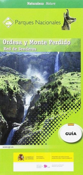 PARQUE NACIONAL ORDESA Y MONTE PERDIDO : RED DE SENDEROS | 9788441637795 | INSTITUTO GEOGRAFICO NACIONAL (ESPAÑA) | Librería Castillón - Comprar libros online Aragón, Barbastro