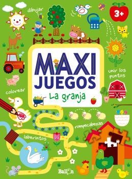 Maxi juegos - La granja +3 | 9789463079570 | Ballon | Librería Castillón - Comprar libros online Aragón, Barbastro