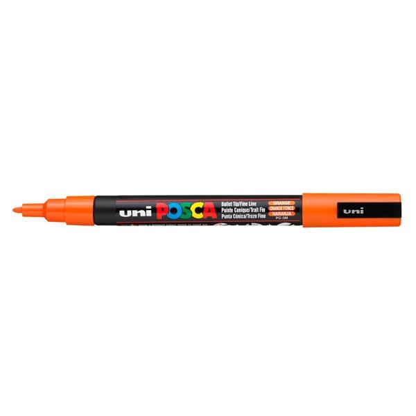 UNIBALL POSCA PC3M 0.9-1.3MM NARANJA | 4902778915851 | Librería Castillón - Comprar libros online Aragón, Barbastro